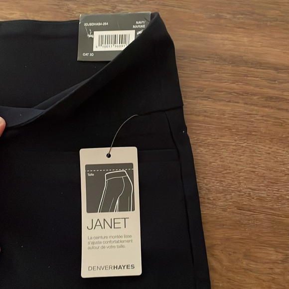 NWT - Navy blue pants - Picture 2 of 3